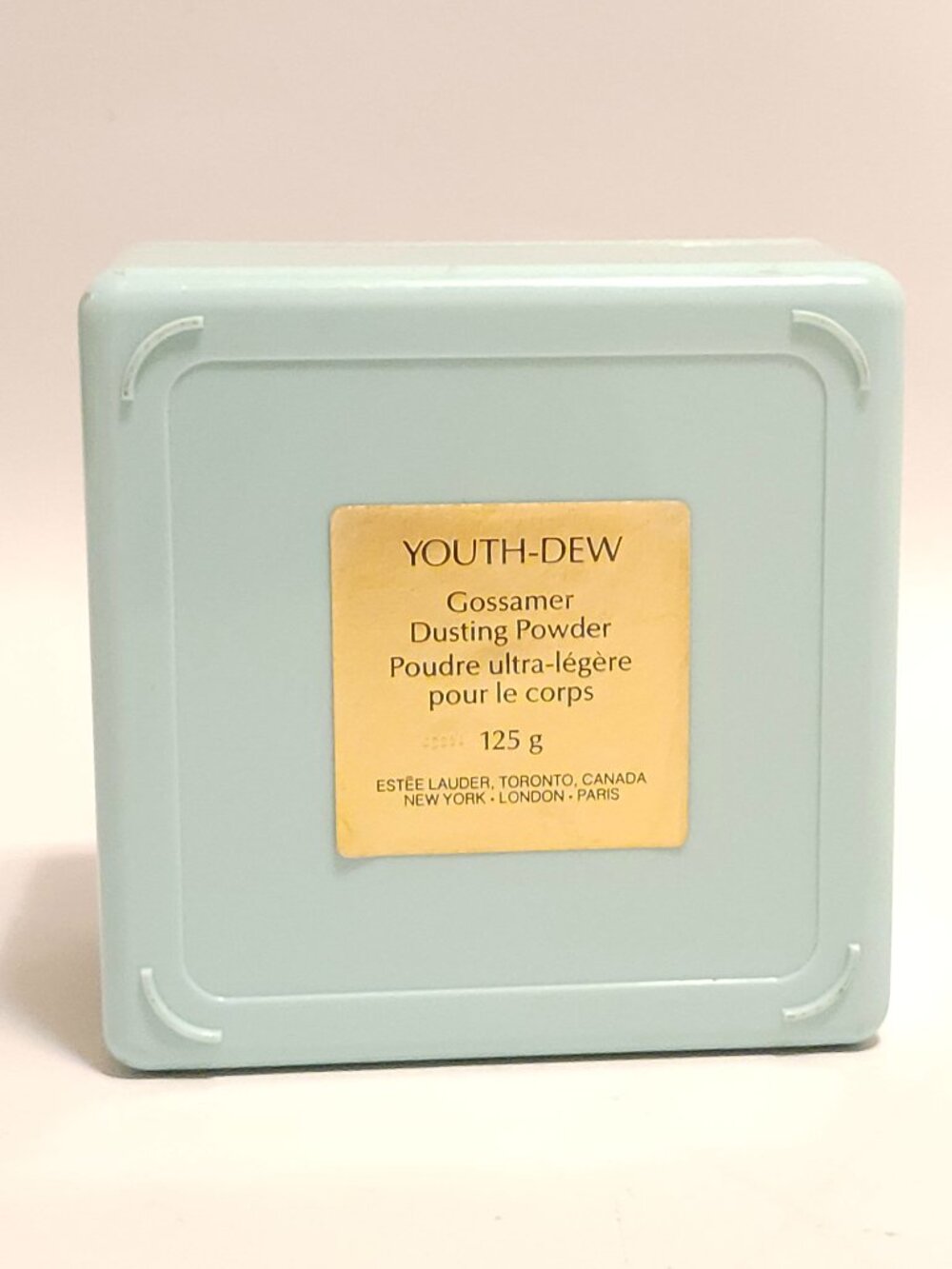 BEAUTIFUL Estee Lauder Youth-Dew Gossamer Dusting Powder Box BOX ONLY
